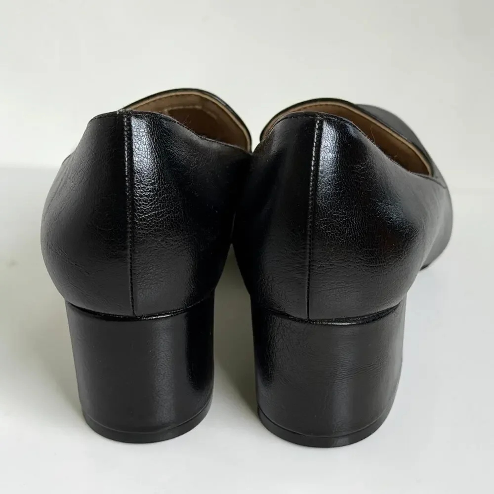 LifeStride Trixie Loafer Pumps Sz 7M Black 2